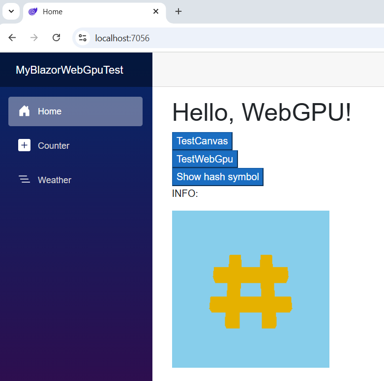 WebGPU Blazor WebAssembly prototype